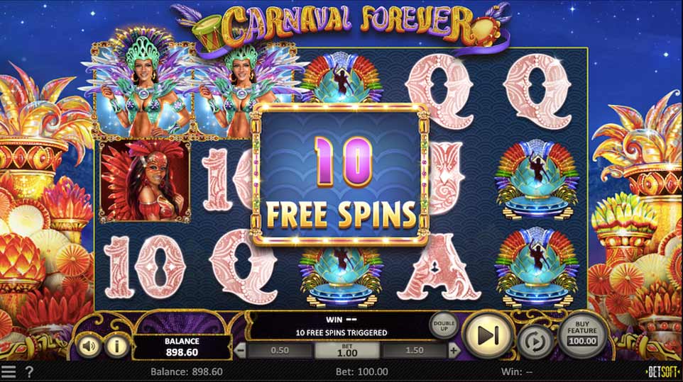 Carnaval Forever Bonus Start