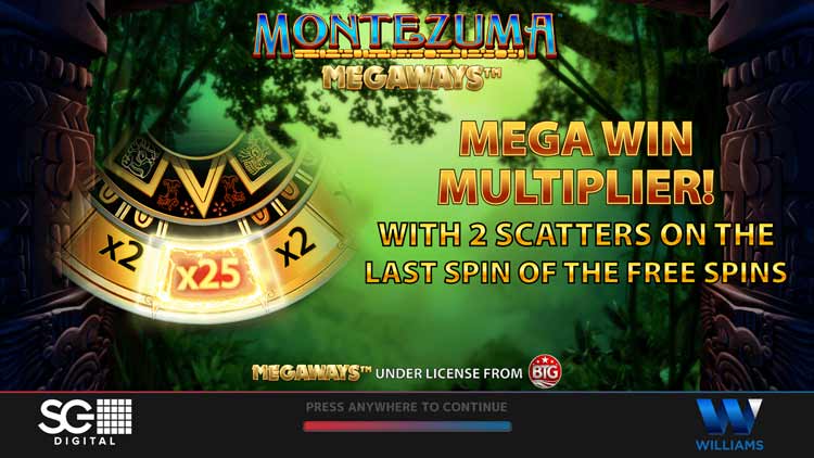 Montezuma Megaways Intro